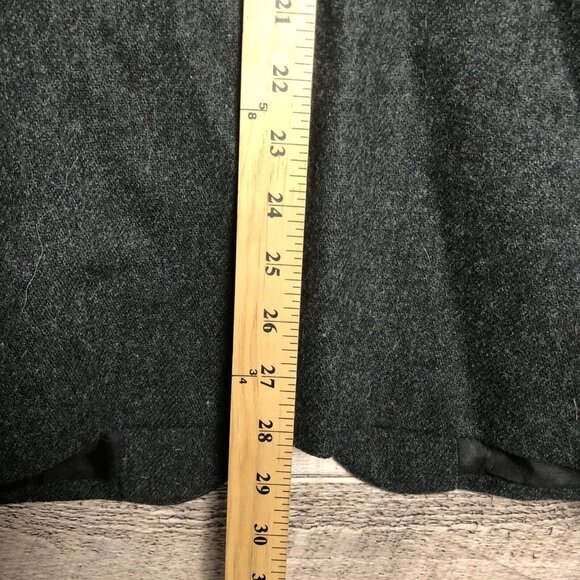 Sag Harbor Woman’s Blazer Jacket Size 10 Wool Gray Lined - Picture 6 of 7